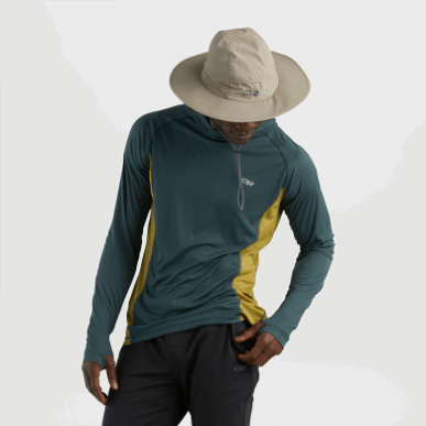 アウトドア ソンブリオレ サンハット カーキ