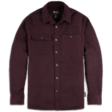 アウトドア メンズ フィードバック フランネルシャツ カラマタ