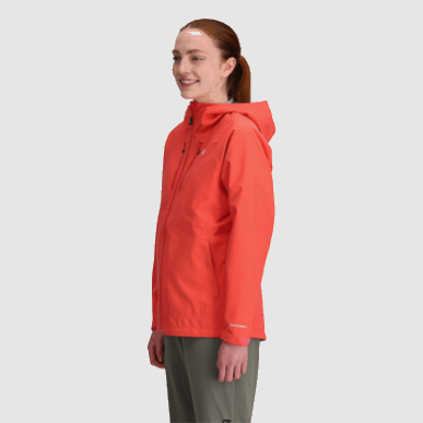 アウトドア レディース マイクログラビティ アセントシェル ジャケット サンセット