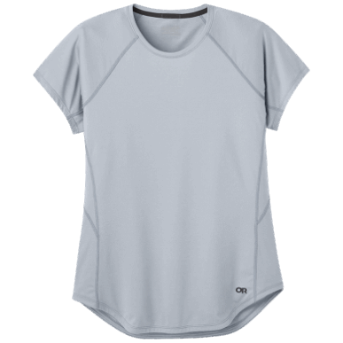 アウトドア レディース アルゴン S/s ティー チタン
