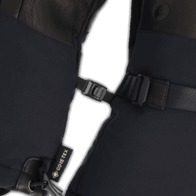 アウトドア メンズ カーバイド センサー グローブ ブラック