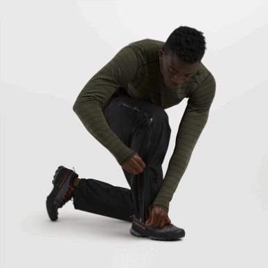 アウトドア メンズ フォーレイ ゴアテックス® パンツ ブラック