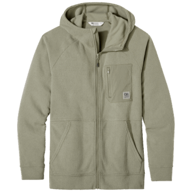 アウトドア メンズ トレイル ミックス パーカー フリント