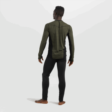 アウトドアメンズ活力ボトムスブラック