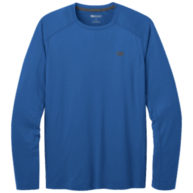 アウトドア メンズ アルゴン L/S ティー クラシック ブルー