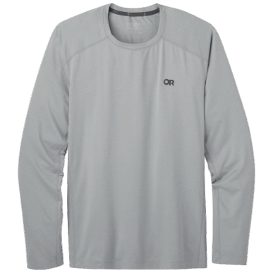 アウトドア メンズ アルゴン L/S ティー ライト ピューター