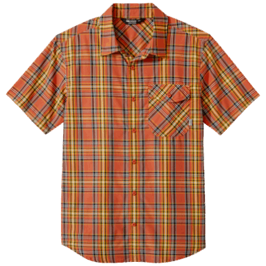 アウトドア メンズ シーパイン S/s シャツ モアブ