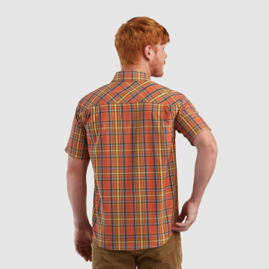 アウトドア メンズ シーパイン S/s シャツ モアブ