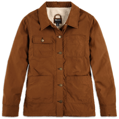 アウトドア レディース ライニング チョア ジャケット サドル