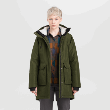 アウトドア レディース ストームクラフト ダウン パーカ ローデン