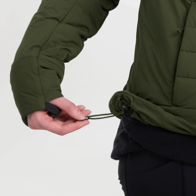 アウトドア レディース シャドー インサレーティッド パーカー ローデン