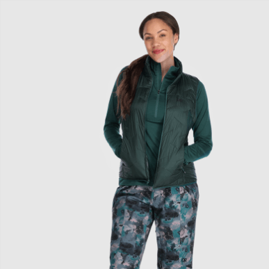 アウトドア レディース スーパーストランド LT ベスト ツリーライン