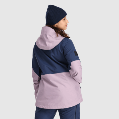 アウトドア レディース スカイツアー アセントシェル ジャケット ネイバル ブルー/蛾