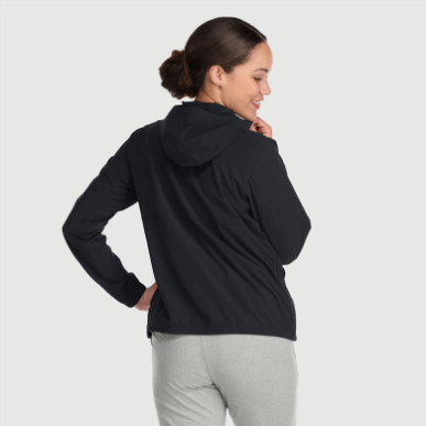 アウトドア レディース フェロッシ アノラック ブラック