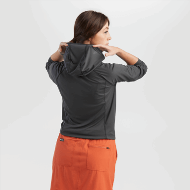 アウトドア レディース エコー パーカー ストーム