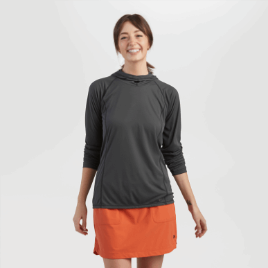 アウトドア レディース エコー パーカー ストーム