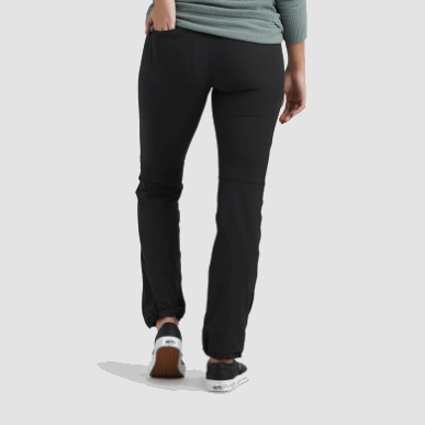 アウトドア レディース フェロッシ パンツ ブラック