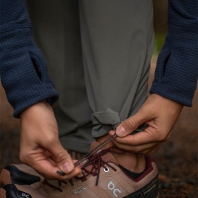 アウトドア レディース フェロッシ パンツ ピューター