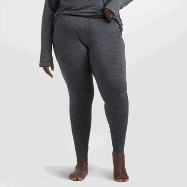 アウトドア レディース アルパイン オンセット メリノ ボトムス チャコール ヘザー