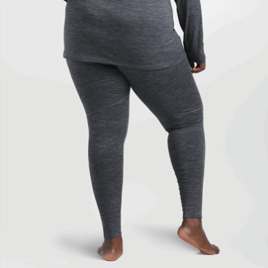 アウトドア レディース アルパイン オンセット メリノ ボトムス チャコール ヘザー