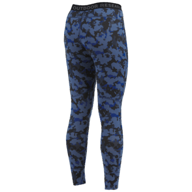 アウトドア レディース アルパイン オンセット メリノ ボトムス ネイビー ブルー カモ