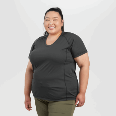 アウトドア レディース エコー Tシャツ ストーム