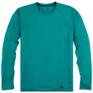 アウトドア レディース エコー ロングスリーブ Tシャツ ディープレイク