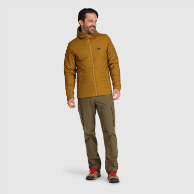 アウトドア メンズ シャドー インサレーティッド フーディー タプナード