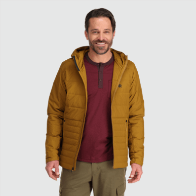 アウトドア メンズ シャドー インサレーティッド フーディー タプナード