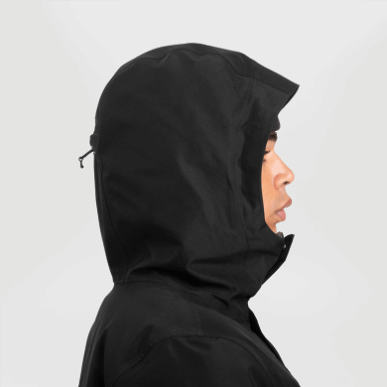 アウトドア メンズ ストームクラフト ダウン パーカ ブラック