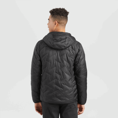 アウトドア メンズ スーパーストランド LT パーカー ブラック