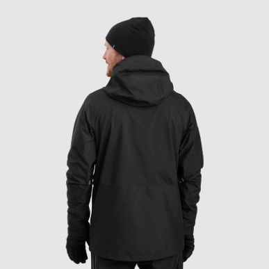 アウトドア メンズ スカイツアー アセントシェル ジャケット ブラック