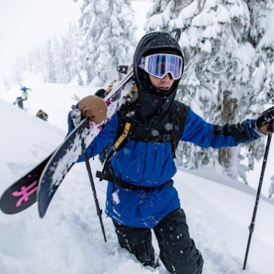 アウトドア メンズ クルシャン ストーム ジャケット クラシック ブルー/ブラック