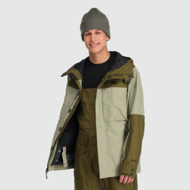 アウトドア メンズ クルシャン ストーム ジャケット フリント/ローデン