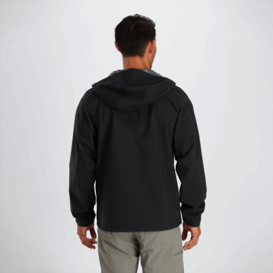 アウトドア メンズ ドライライン レインジャケット ブラック