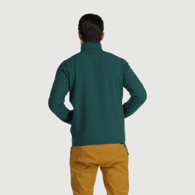 アウトドア メンズ ビガー プラス フリース ジャケット ツリーライン