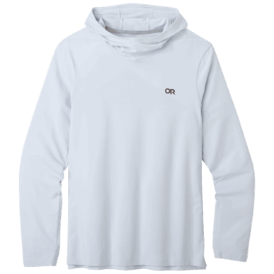 アウトドア メンズ アクティブアイス スペクトル サン パーカー チタニウム グレー