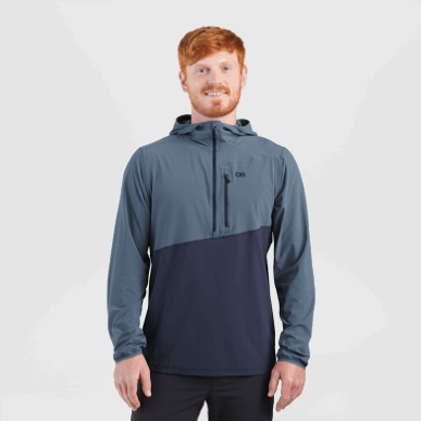 アウトドア メンズ アストロマン サン パーカー ニンバス/ネイバル ブルー