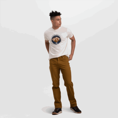 アウトドア メンズ ゴールドバー パンツ サドル