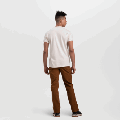 アウトドア メンズ ゴールドバー パンツ サドル