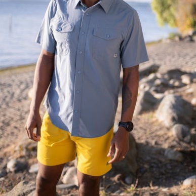 アウトドア メンズ フェロッシ ショーツ - 股下 7 インチ カラマツ