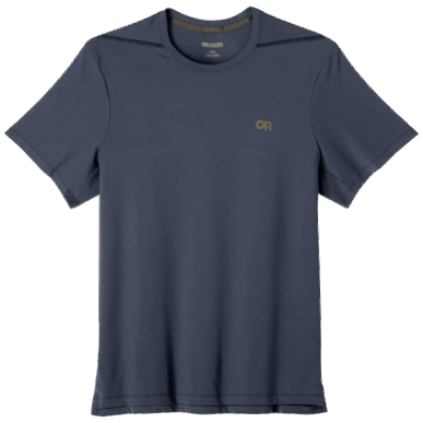 アウトドア メンズ アクティブアイス スペクトラム サン Tシャツ チタニウムグレー