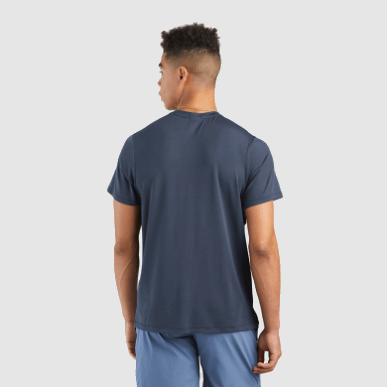 アウトドア メンズ アクティブアイス スペクトラム サン Tシャツ チタニウムグレー