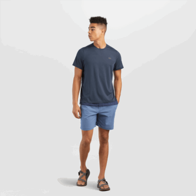 アウトドア メンズ アクティブアイス スペクトラム サン Tシャツ チタニウムグレー