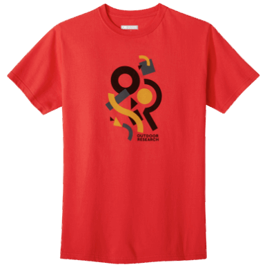 アウトドアメンズシェイプスケープTシャツサンバ
