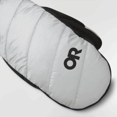 屋外蛍光ダウンミットスノー