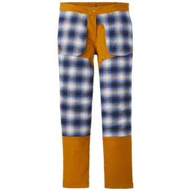 アウトドアメンズ裏地ワークパンツサドル