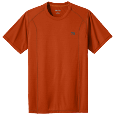 アウトドア メンズ エコー Tシャツ レッドロック