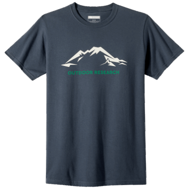 アウトドア メンズ Mt ベイカー Tシャツ ネイバル ブルー