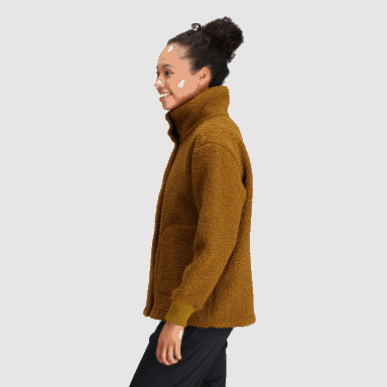 アウトドア レディース ジュノー シェルパ トラッカー ジャケット タプナード